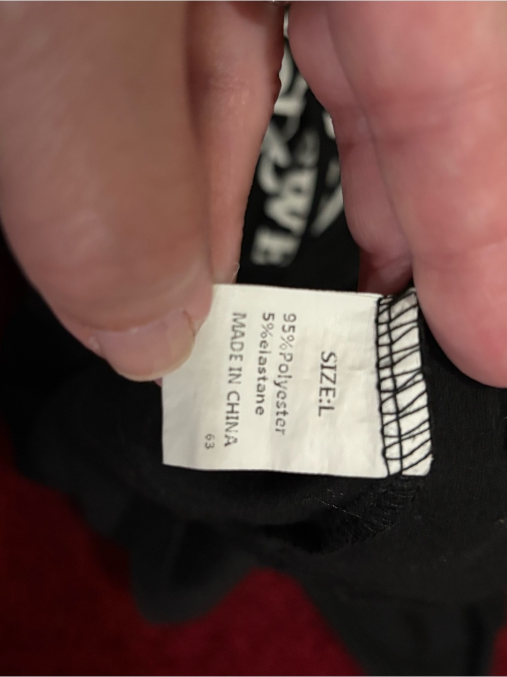 Black Graphic Tank Top with White Tennessee Whiskey Print - Picture 3 of 3